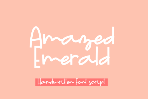 Amazed Emerald: A Refined Script Font for Modern Branding
