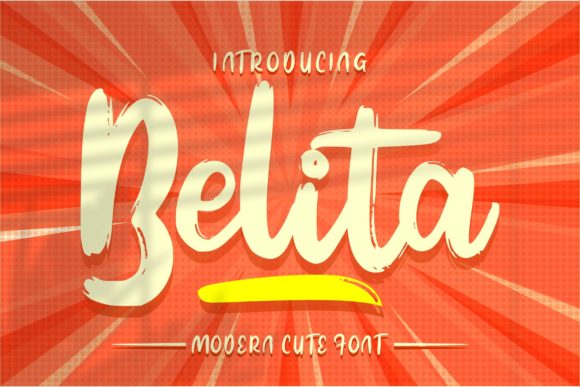 Belita: A Handwritten Font That Adds Warmth to Digital Layouts