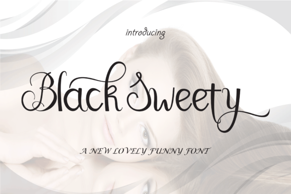 Black Sweety Font for Handmade Creations