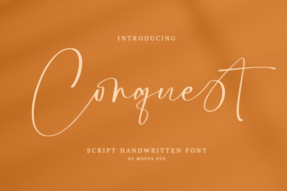 Conquest: A Script Font That Elevates Quiet Moments on the Page
