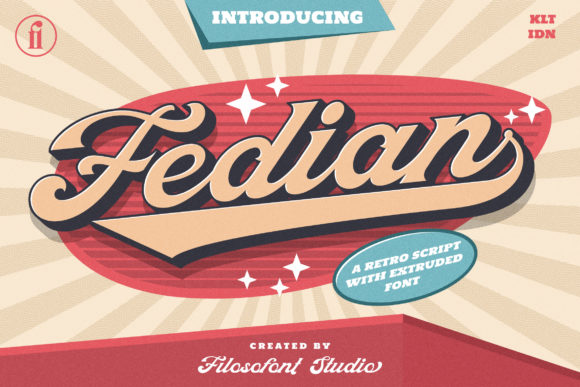 Fedian: A Bold Handwritten Font for Maker Projects
