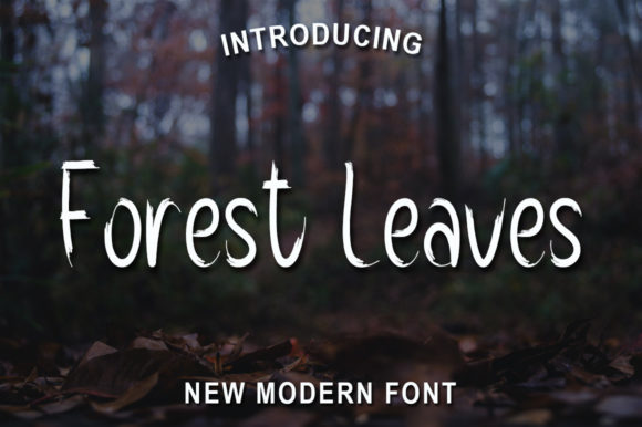 Forest Leaves Font for Polished Branding