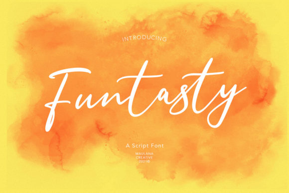 Funtasty: A Whimsical Script Font for Editorial Design