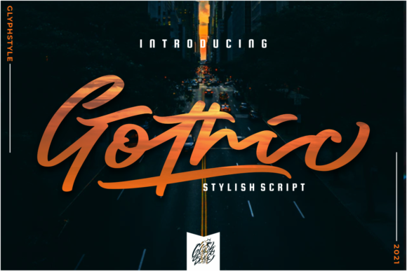 Gothic Font for Web Design and Branding