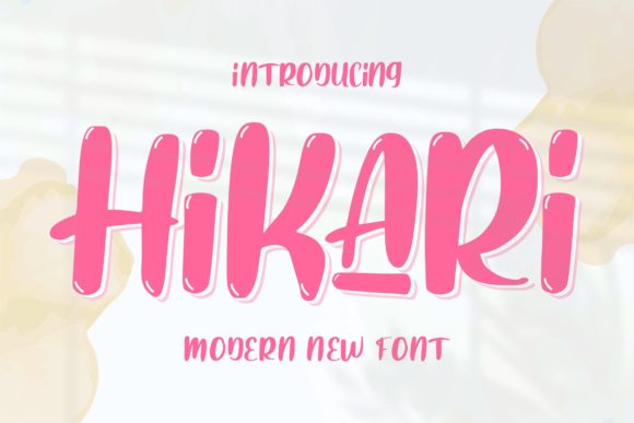 Hikari: A Handwritten Font That Breathes Quiet Confidence