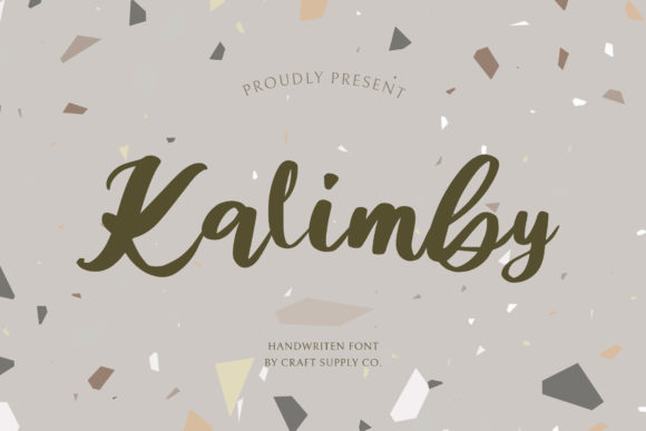 Kalimby: A Refined Script Font That Elevates Your Brand