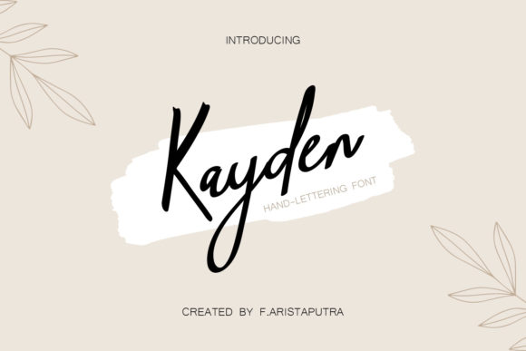 Kayden Font for Modern Branding and Digital Creativity