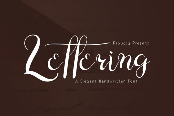Lettering: A Handwritten Font for Digital Branding