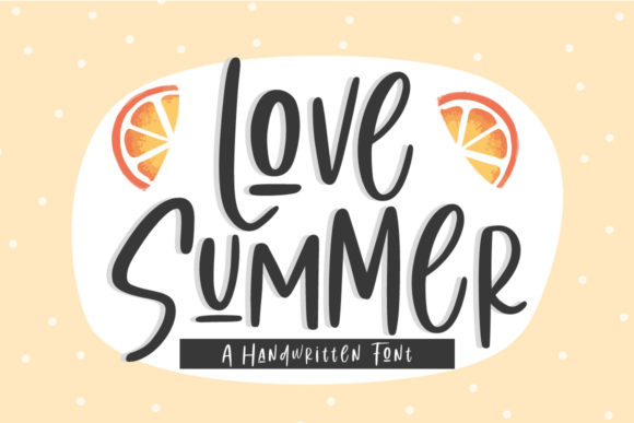 Love Summer Font for Campaign Clarity and Style