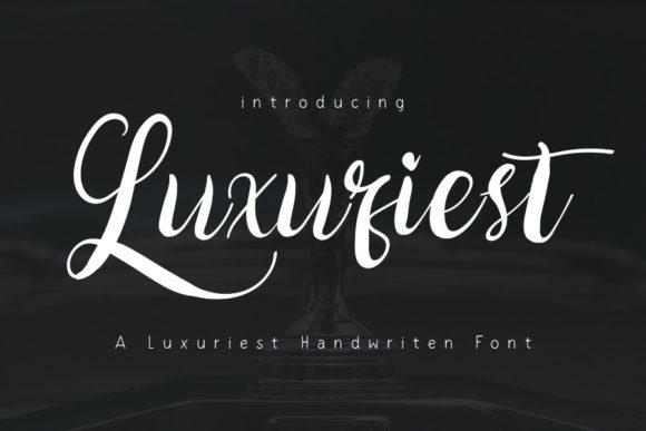 Luxuriest: The Premium Script Font for Scroll-Stopping Visuals