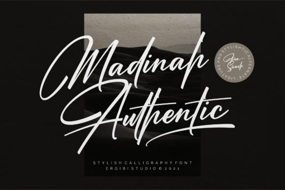 Madinah Authentic: The Premium Typeface for Polished Brand Identity