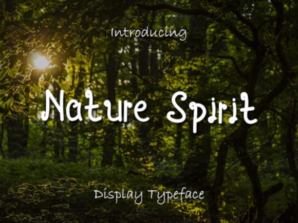 Nature Spirit: A Refined Script Font for Modern Editorial Design
