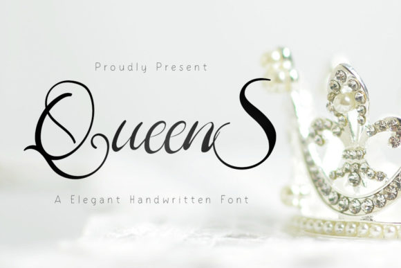 QueenS: The Handwritten Typeface That Elevates Editorial Design