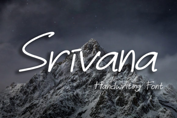 Srivana: The Handwritten Typeface That Brings Craft Products to Life