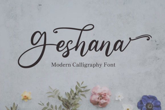 Testing Geshana for a Modern Website Layout