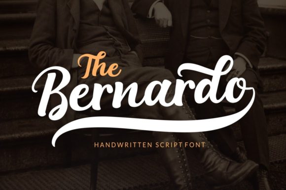 The Bernardo: A Stylish Handwritten Font for Editorial Design