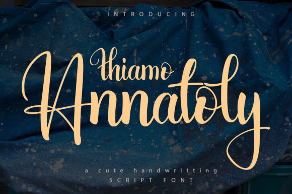 Thiamo Annatoly: A Handwritten Font for Modern Web Design