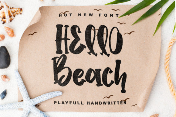 Why Hello Beach Is the Perfect Script Font for Editorial Design